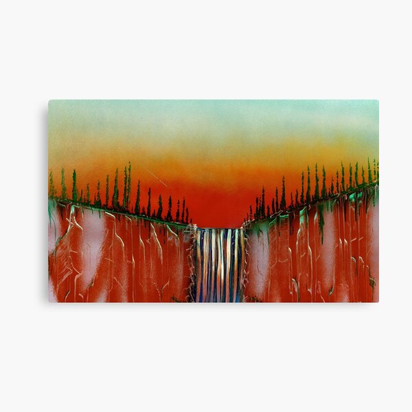 Item preview, Cascade in Cantaloupe Colors designed and sold by Jason Girard.