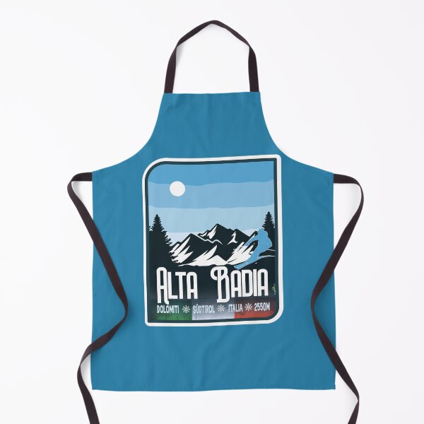 Item preview, Alta Badia Italy Italia Ski Skiing Sticker T-Shirt 01 designed and sold by OuterShellUK.