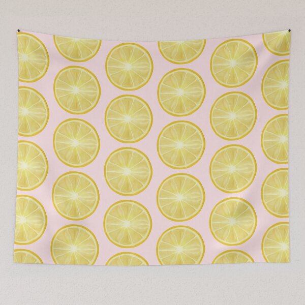 Item preview, Yellow Lemon Citrus Circle Slice designed and sold by Deborah Camp.