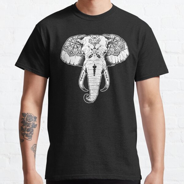Elephant Tattooed Classic T-Shirt
