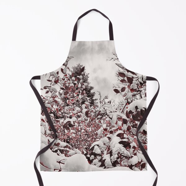 Item preview, Fresh Snow On Red Leaves designed and sold by miraminerva09.