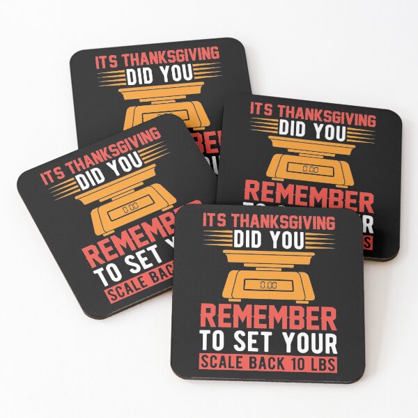 Item preview, It's Thanksgiving Remember To Set Back The Scales designed and sold by SewnMemories.
