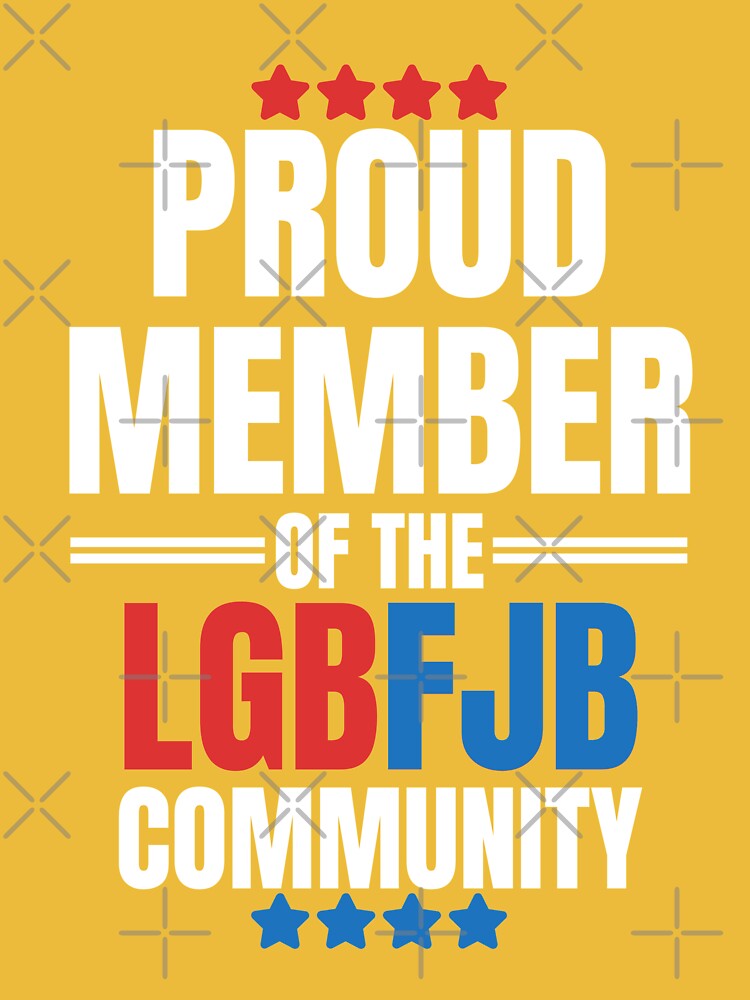  Proud Member of The LGBFJB Community FJB Hoodie Sweatshirt  Unisex Small Black : Clothing, Shoes & Jewelry