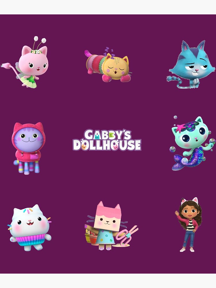 gabby dollhouse characters  Photographic Print for Sale by AMIE-WILSONCA