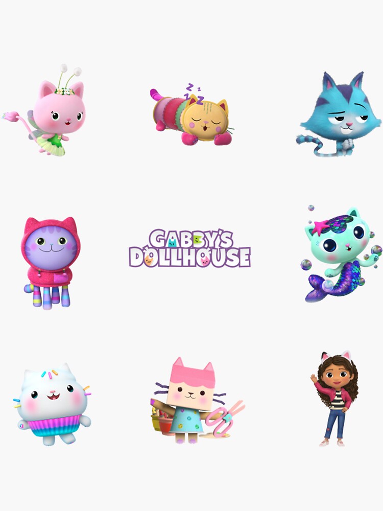 Gabby's Dollhouse - Super Sticker Set