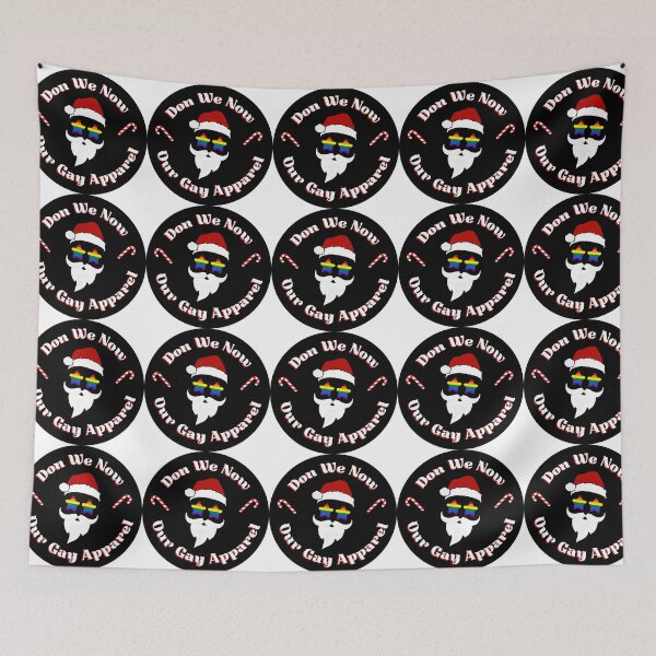 Item preview, Don We Now Our Gay Apparel - Christmas - Santa - LGBTQ designed and sold by Banjoseph.