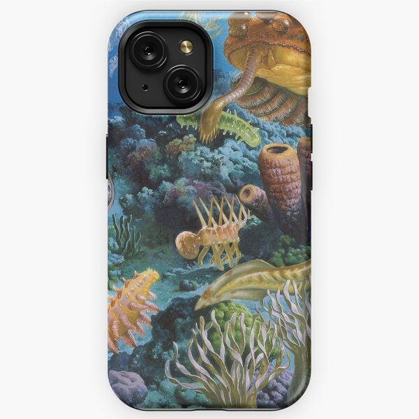 Paleozoic Marine Life, Extinct, Fossils, Fish Eating iPhone Case for Sale  by ScienceSource