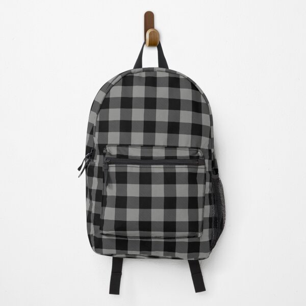 Item preview, Gray and Black Buffalo Plaid Checkerboard Pattern Pairs Valspar 2022 Color of the Year Grey Suit 4004-2A - Color Trends designed and sold by ColorOfTheYears.