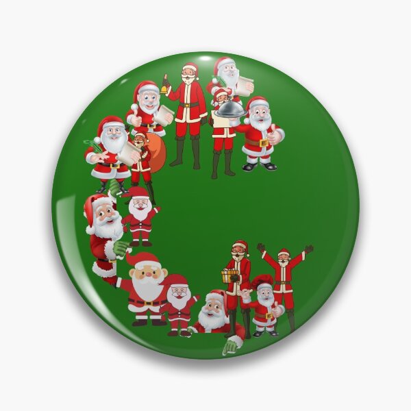 Item preview, "C" for Christmas - Santa Claus Galore designed and sold by 3TFashion.