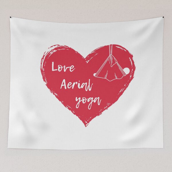 Item preview, Love Aerial Yoga Antigravity Yoga  designed and sold by trendingatees.