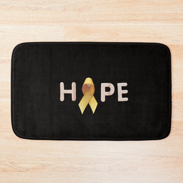Item preview, funny-cute-gift idea-HOPE-hope shirt-leukemia shirts for women-leukemia shirts for men-leukemia cancer awareness-leukemia-cancer shirt-leukmia shirt-Yellow Cancer Ribbon designed and sold by Nicetyshop.
