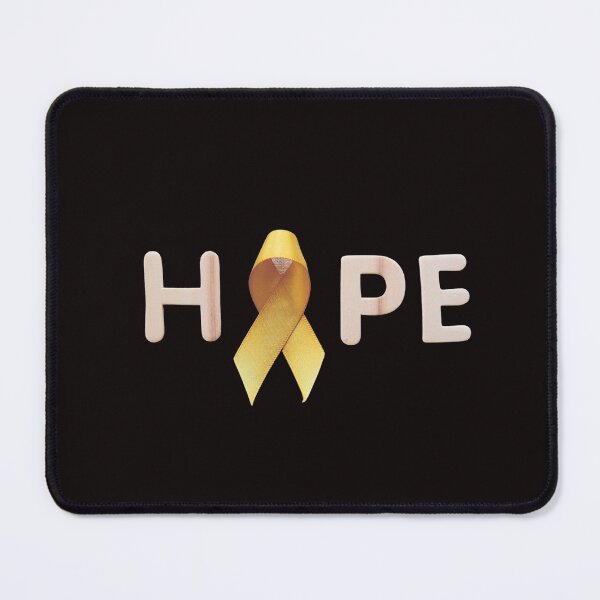Item preview, funny-cute-gift idea-HOPE-hope shirt-leukemia shirts for women-leukemia shirts for men-leukemia cancer awareness-leukemia-cancer shirt-leukmia shirt-Yellow Cancer Ribbon designed and sold by Nicetyshop.