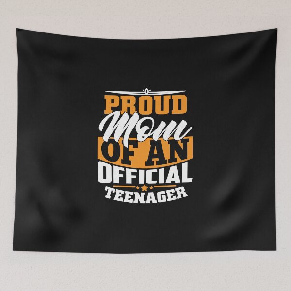 Item preview, Proud Mom Of An Official Teenager designed and sold by MollinS7.