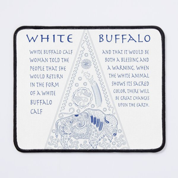 Item preview, White Buffalo Calf Woman Prophesy designed and sold by Ocymvi.