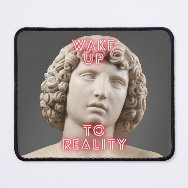 Item preview, WAKE UP TO REALITY designed and sold by thundercandy.