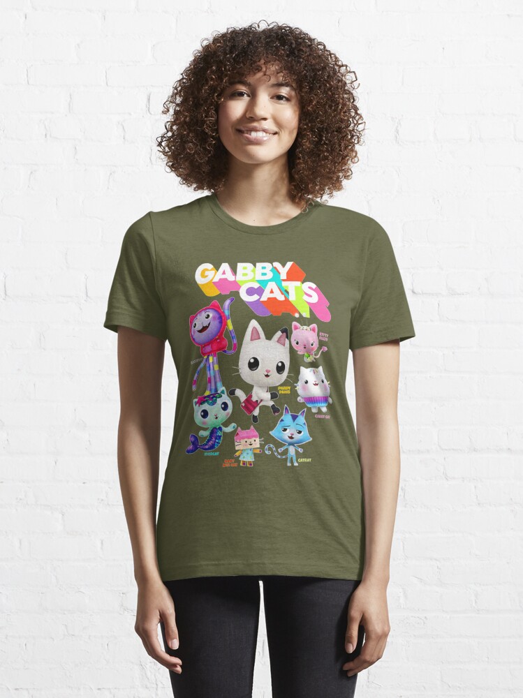 Gabby's Dollhouse Inspired Shirt, Gabby Cat Shirt From Gabby Dollhouse,  Toddler and Girl Birthday Gift Tee, Costume, Cat Birthday -  UK