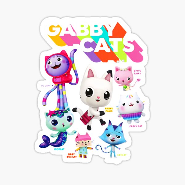 Gabby's Dollhouse - catrat' Sticker