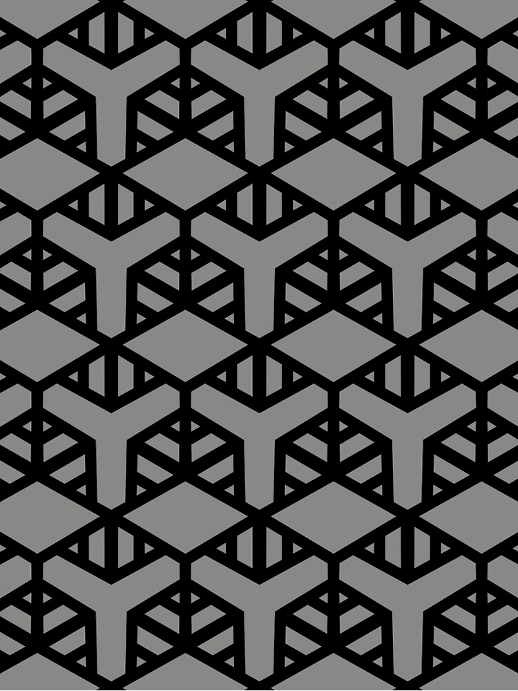 Aperçu 5 sur 5. Robe trapèze avec l'œuvre Gray and Black Geometric Shape Tile Pattern 2 Pairs Valspar 2022 Color of the Year Grey Suit 4004-2A - Color Trends créée et vendue par ColorOfTheYears.
