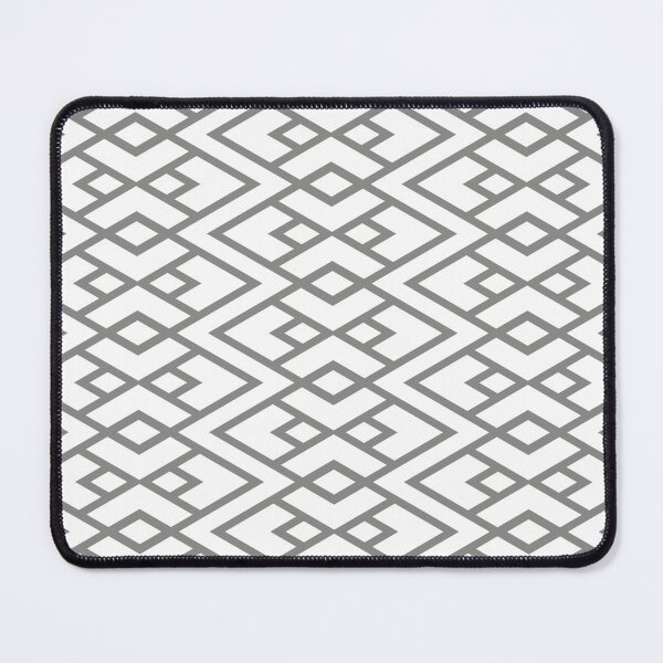 Item preview, Gray and White Diamond Shape Art Deco Pattern Pairs Valspar 2022 Color of the Year Grey Suit 4004-2A - Color Trends designed and sold by ColorOfTheYears.