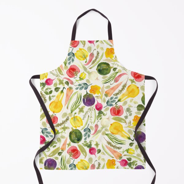 Item preview, Watercolor vegetables | Eat the Rainbow designed and sold by Harpley Design Studio.
