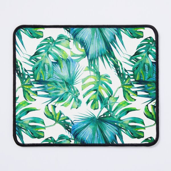Item preview, Blue Jungle Leaves, Monstera, Palm designed and sold by Wheimay.