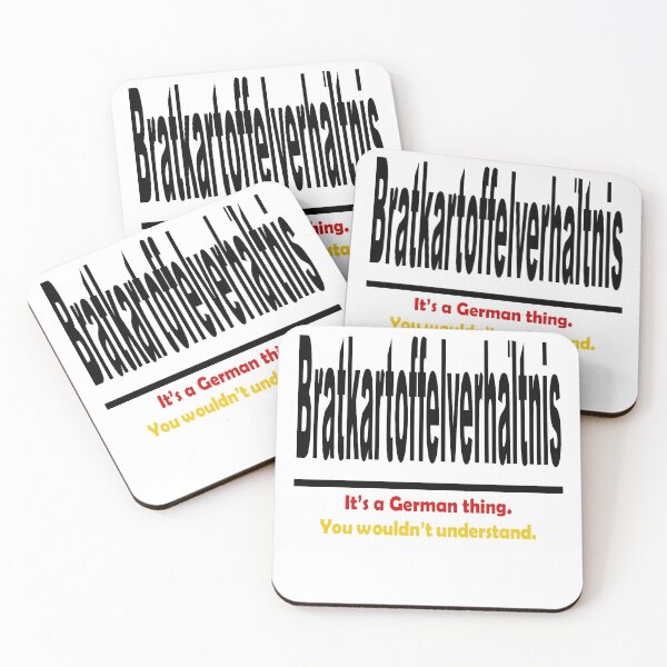Item preview, Bratkartoffelverhaltnis - It's A German Thing. You Wouldn't Understand. designed and sold by taiche.
