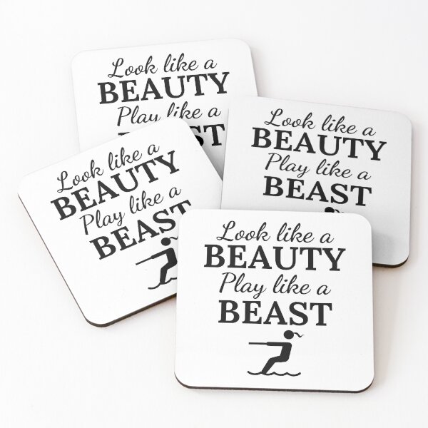 Item preview, Waterskiing: Look like a beauty play like a beast designed and sold by TheGreenGoat.