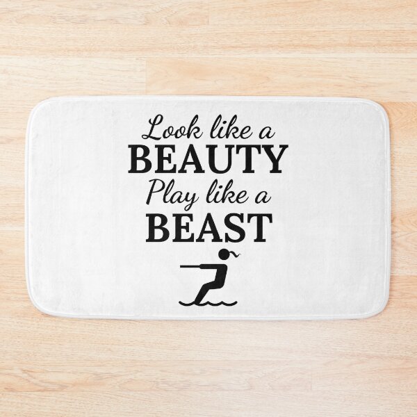 Item preview, Waterskiing: Look like a beauty play like a beast designed and sold by TheGreenGoat.
