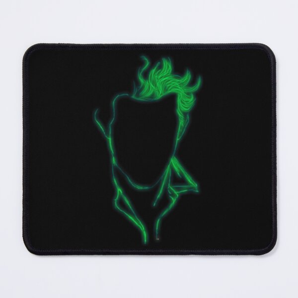 Item preview, Tom Waits en neón verde, pintura digital minimalista, sin fondo, patrón único y repetitivo. designed and sold by Nicolette Olivier.