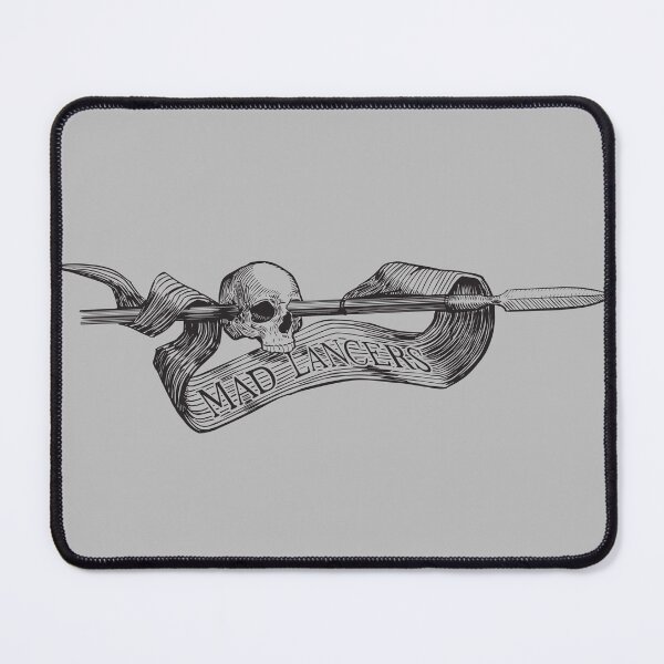 Item preview, The Mad Lancers - Black on Gray designed and sold by Brian McClellan.