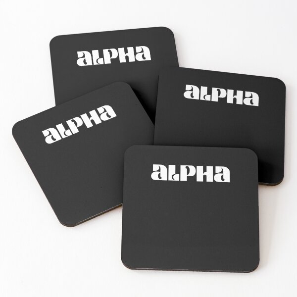 Item preview, ALPHA written in Kare font designed and sold by primetee.
