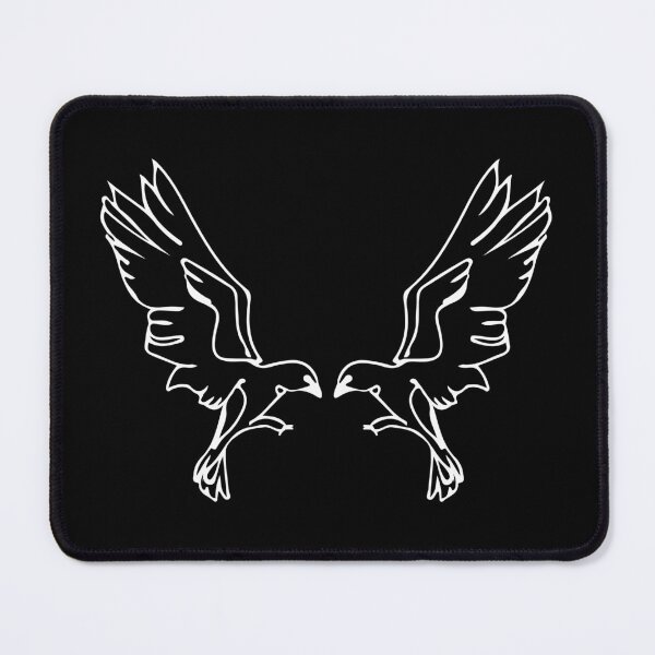Item preview, Birds (white) designed and sold by didijuca.