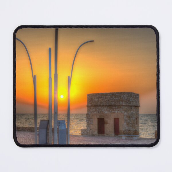 Item preview, La Mata Spain Historic Tower Sunrise designed and sold by acceleratorhams.
