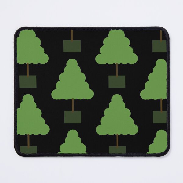 Item preview, Minimalist Light Green Christmas Tree with Dark Green Collar designed and sold by TumbleCreek.