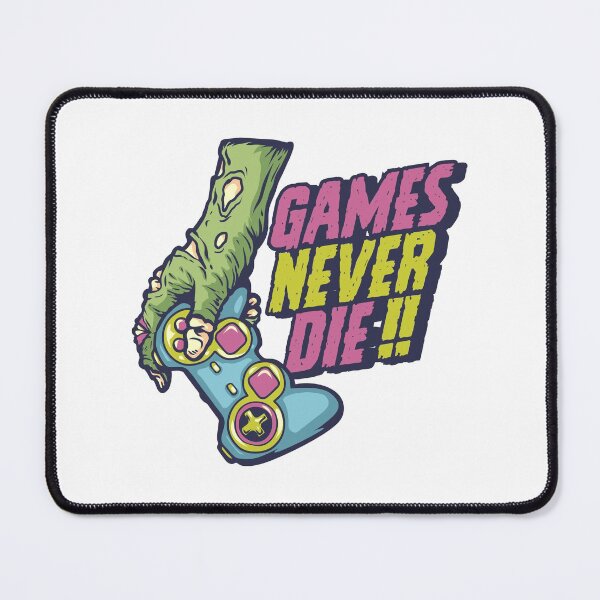 Item preview, Games Never Die!! designed and sold by Vector Scout Lab.