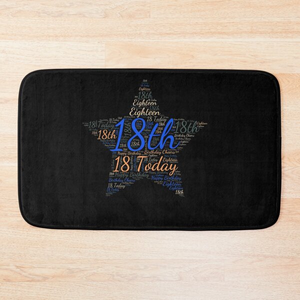 Item preview, Happy 18th Birthday Word Art Star designed and sold by fra02.