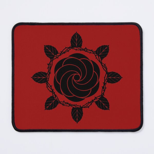 Item preview, Iron Rose - Black on Red designed and sold by Brian McClellan.