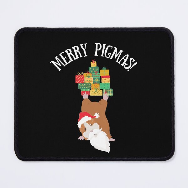 Item preview, Merry Pigmas Christmas Guinea Pig Funny Santa Claus designed and sold by Artventurous.
