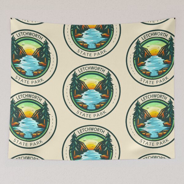 Item preview, Letchworth State Park New York Badge designed and sold by KrisSidDesigns.