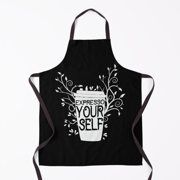 Item preview, Funny Expresso Yourself Cool Design - Trendy Coffee Quote For Coffee Lovers and Coffee Addicts designed and sold by Prince - Bestseller ★★★★★.