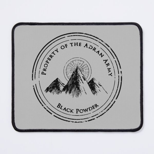 Item preview, Property of the Adran Army - Black on Gray designed and sold by Brian McClellan.