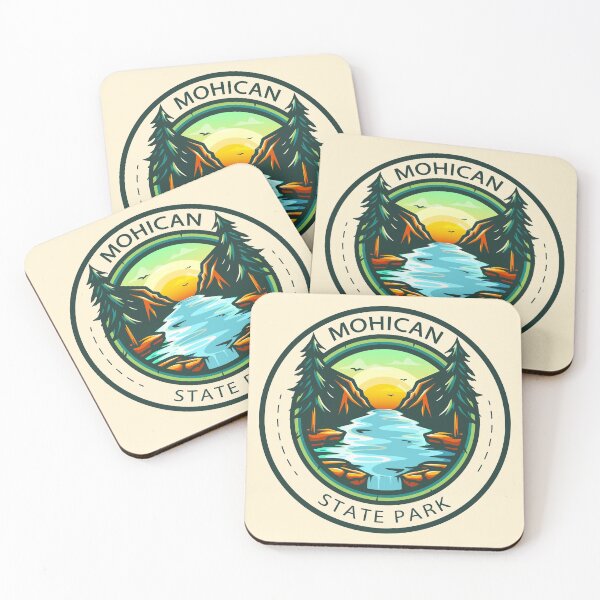 Item preview, Insignia del parque estatal Mohican de Ohio designed and sold by KrisSidDesigns.