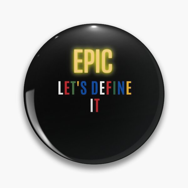 Item preview,  definition of epic designed and sold by DareDreams.