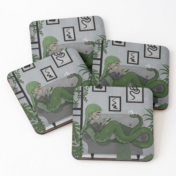 Item preview, Green Serpent designed and sold by artseamoni.