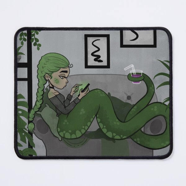 Item preview, Green Serpent designed and sold by artseamoni.