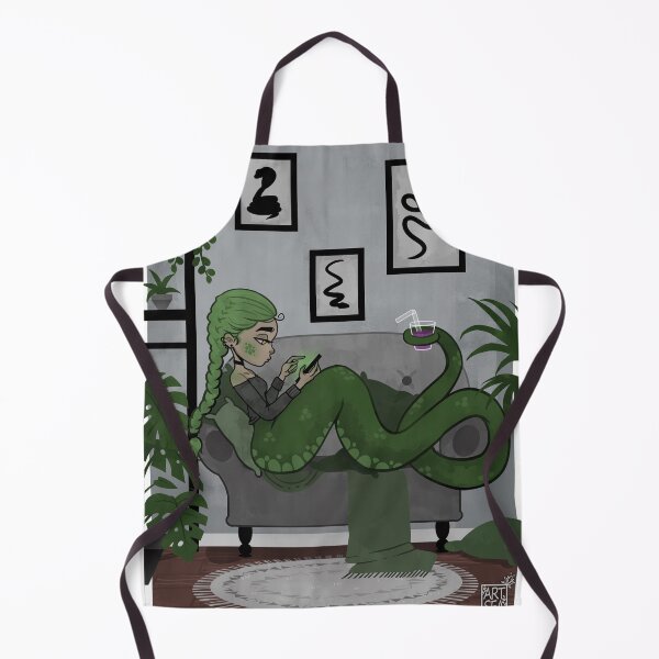 Item preview, Green Serpent designed and sold by artseamoni.