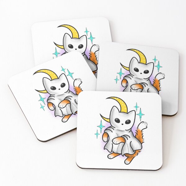 Item preview, Ghost cat designed and sold by Jahaziel Sandoval.