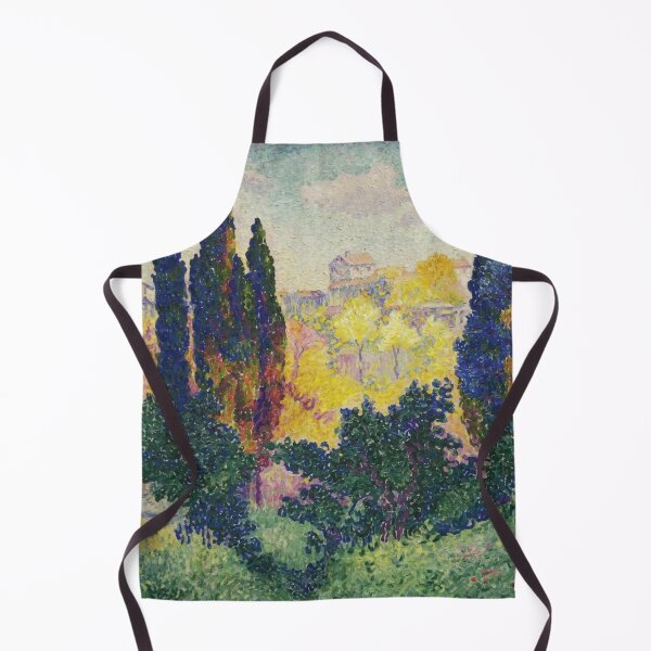 Artikelvorschau, Les cyprès à Cagnes -Henri-Edmond Cross, 1908 entworfen und verkauft von smnessen.