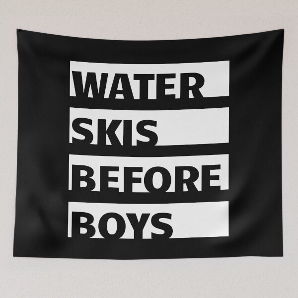 Item preview, Waterskis before boys  designed and sold by TheGreenGoat.