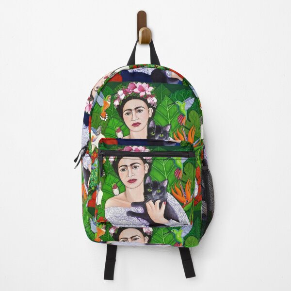 Item preview, Frida with her cat designed and sold by Madalena Lobao-Tello.